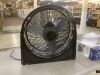 Lasko 20 in. 3 Speed Air Circulator Floor Fan with Wall Mount Option, Full Range Pivoting Head - Missing Feet - Thumbnail 1