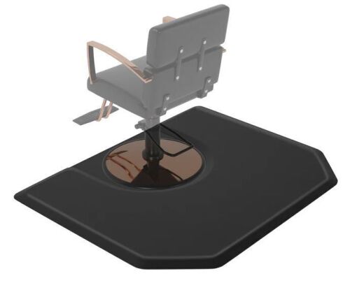 OmySalon 4' x 5' Salon Anti Fatigue Mat for Round Base Styling Chair 7/8in Thick - Lot 543