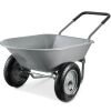 Dual-Wheel Wheelbarrow Garden Cart - Thumbnail 1