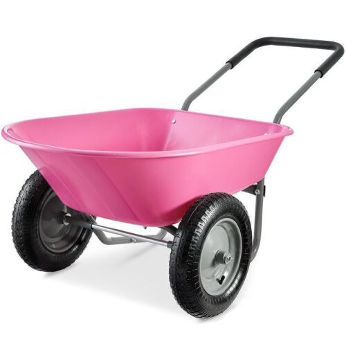 Dual-Wheel Wheelbarrow Garden Cart - Lot 550