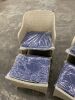 Outdoor Wicker Conversation Set - 2 Chairs & 2 Ottomans - Thumbnail 4