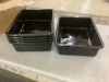 Lot of (5) Plastic Bus Tubs - Thumbnail 1