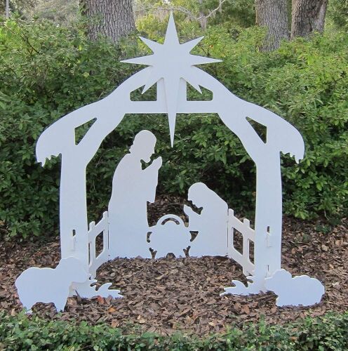 Outdoor Nativity Set - Lot 675