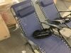 Set of 2 Adjustable Zero Gravity Patio Chair Recliners w/ Cup Holders - Thumbnail 4