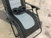 Oversized Padded Zero Gravity Chair, Folding Recliner w/ Headrest, Side Tray - Thumbnail 3