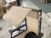 Folding Zero Gravity Recliner Patio Lounge Chair w/ Canopy, Side Tray - Thumbnail 4