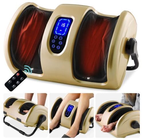 Reflexology Shiatsu Foot Massager w/ High-Intensity Rollers, Remote Control - Lot 750
