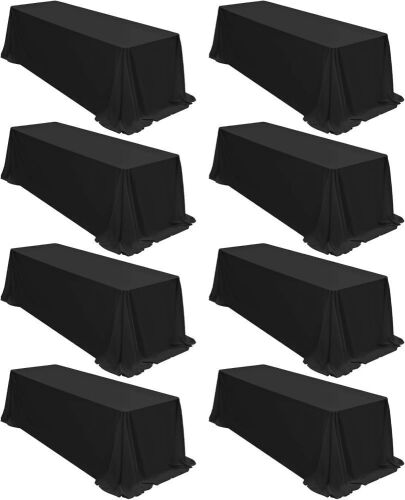 8ft Rectangle Tablecloths, 8 Pack - Lot 771