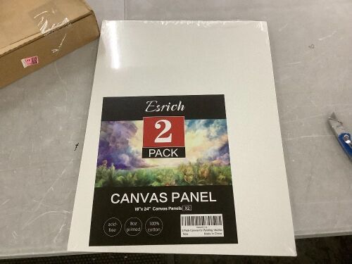 Canvas Panel 18" x 24", 2 Pack - Lot 779