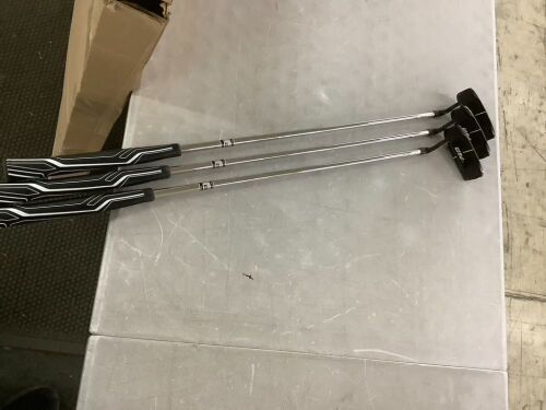 Lot of (3) Left Handed PGM Golf Putter - Scratched - Lot 785