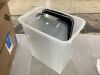 IRIS USA WeatherPro Airtight Pet Food Storage Containers - No Wheels - Thumbnail 3