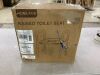 HOMLAND Raised Toilet Seat with Handles - Thumbnail 2
