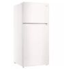 Vissani 14.2 cu. ft. Top Freezer Refrigerator in White, Garage Ready - Dented - Thumbnail 1