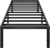 Metal Platform Bed Frame 18 Inch Tall,No Box Spring Needed,Twin Size Bed with Heavy Duty Strong Support Slats,Easy to Assemble - Thumbnail 1