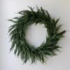 CG Hunter Holiday Collection Cedar Wreath, Premium Artificial Indoor and Outdoor Large 30" Cedar Christmas Wreath, Christmas Decorations and Holiday Greenery - Thumbnail 1