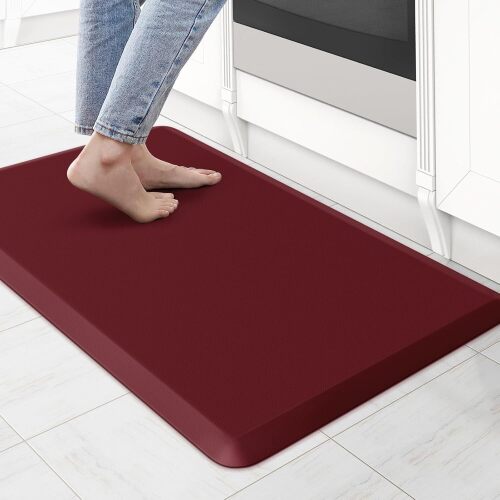KitchenClouds Kitchen Mat Cushioned Anti Fatigue Rug Waterproof Non Slip Kitchen Standing Desk Mat Comfort Floor Mats for Kitchen House Sink Office - Lot 2799