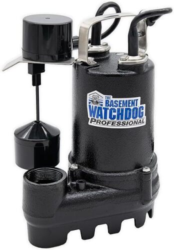 The Basement Watchdog Cast-Iron ½ HP Submersible Sump Pump - Lot 2885