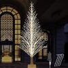 7FT Lighted Birch Tree 1000 LED Warm White Lights with Twinkle Lights，Twinkling or Steady Function for Selected, LED Artificial Tree Light for Indoor Outdoor Christmas Decorations - Thumbnail 1