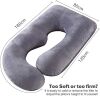 Pregnancy Pillows for Sleeping, U Shaped Full Body Pillow for Pregnancy - Thumbnail 1