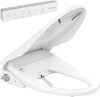 Electric Bidet Toilet Seat with Instant Warm Bidet Wash & Warm Air Dryer, Self-Cleaning Stainless Steel Nozzle, Soft Close Lid, Elongated - Thumbnail 1