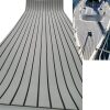 Boat Flooring EVA Foam Boat Floor Decking Sheet Self-Adhesive Non-Slip Boat Carpet Marine Deck Flooring Mat for Boats Yacht Swimming Platform RV Floor Kayak Surfboard Golf Cart - Thumbnail 1