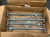 Scaffolding Adjustable Leveling Jack 24", Galvanized Screw Solid Stem with Base Plate, 4 Pack - Thumbnail 2