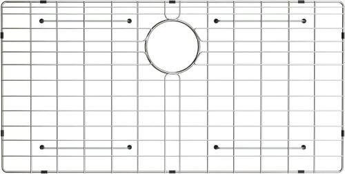 Sink Protector Grid, Sink Grids for Bottom of Kitchen Sink with Corner Radius 3/16",27-9/16" x 14-9/16" Sink Protector, Stainless Steel Material - Lot 3022