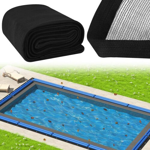 20x40 Ft Pool Leaf Net Cover Rectangular Leaf Cover for Inground Pool Heavy Duty Pool Cover Prevent Leaves and Debris - Lot 3067