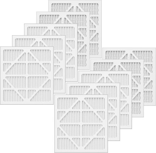10 Pack MERV-10 Filter Replacement, Compatible with AlorAir CleanShield HEPA 550 and Abestorm HEPA 550 Air Scrubber Only – Not for Other 550 Models, Filter Size 14.8"L x 13.7"W x 0.8"H - Lot 3066