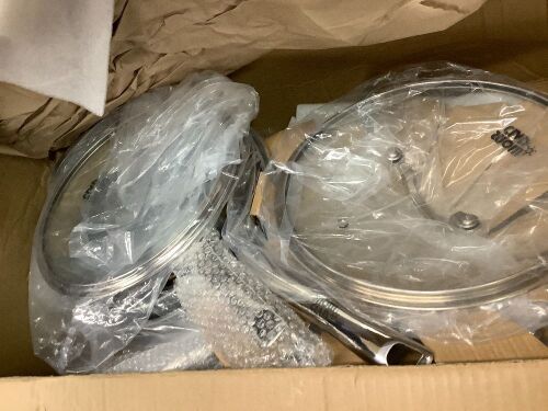 7 Pcs Pots and Pans Cookware Set - Lot 3136