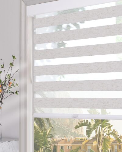 Persilux Cordless Zebra Blinds for Windows - Lot 3156