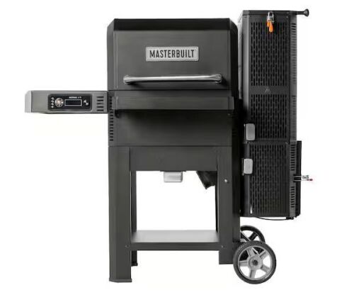 Masterbuilt Gravity Series 600 Digital Wi-Fi Charcoal Grill and Smoker in Black - Lot 5JF