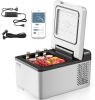 VEVOR 12 Volt 10 Qt Portable Mini Freezer (-4℉~68℉) with APP Control - Thumbnail 1