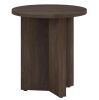 Meyer&Cross Anders 20 in. Alder Brown Round MDF Top End Table - Thumbnail 1