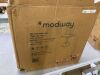 MODWAY Viva Round White Marble Side Table - Thumbnail 2