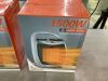 Lot of (2) R.W.FLAME 1,500-Watt Compact Indoor Small Ceramic Electric Heater with Adjustable Thermostat and Carry Handle, Sliver - Thumbnail 4