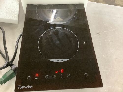 2 Burner Electric Cooktop, 12 Inch - Lot 203