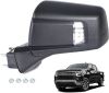 Drivers Side Mirror Compatible with 2019-2025 Chevy Silverado 1500 RST with Turn Signal - Thumbnail 1