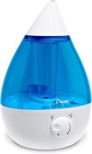 Crane Ultrasonic Cool Mist Teardrop Humidifier - Lot 252JF