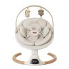 Monamii Bluetooth Baby Swing with Music Speaker, 5 Speeds and Remote Control - Thumbnail 1