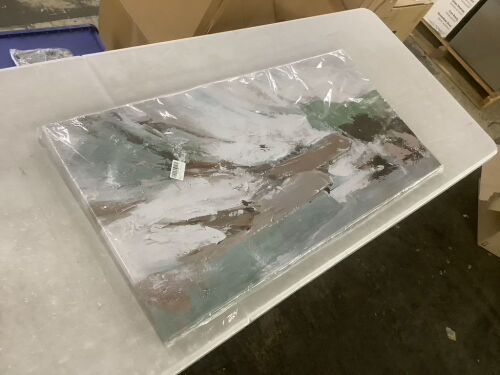 Abstract Canvas Wall Art - Lot 270