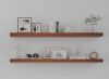 48" Wooden Floating Shelves, 2 Pack - Thumbnail 1