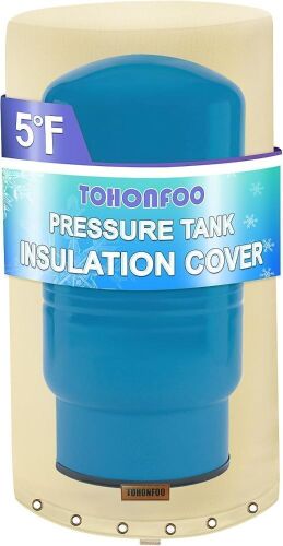 Insulated Round Well Pressure Tank Cover, 20" x 64" - Lot 317