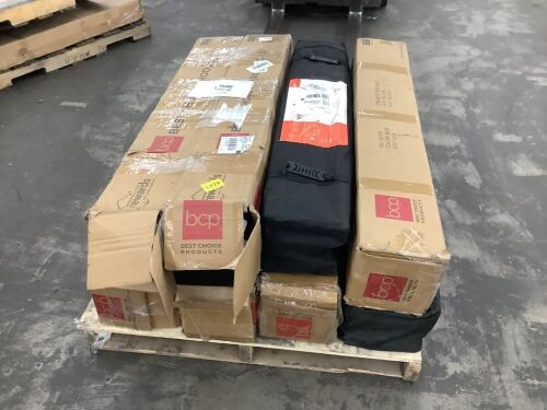 Lot of (8) 10x10 Pop Up Canopies - Uninspected - Lot 334