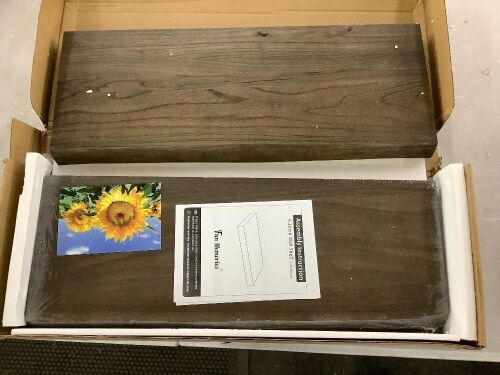 9.3" Wall Shelf, 2 Pack - Lot 341