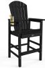 VINGLI Tall Adirondack Chair Bar Stool with Cup Holder - Thumbnail 1