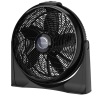 Lasko Cyclone 20 in. 3 Speed Air Circulator Floor Fan for Home in Black with Wall Mount Option, Pivoting Head and Carry Handle - Thumbnail 1