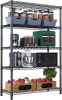 5-Tier Steel Utility Shelving Unit, 1750 LBS Capacity, 17.7" D x 47.2" W x 72.3" H - Thumbnail 1