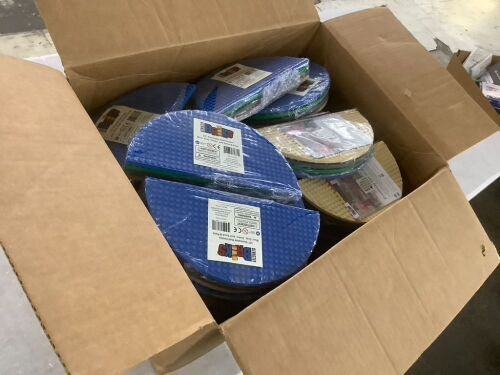 Case of (30) Strictly Briks 10" Stackable Half Circles, 8 Pack - Lot 410