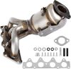 KLN Catalytic Converter with Gasket Kit Compatible with Hyundai & Kia Models, Accent 2012-2017, Veloster 2012-2017, Soul 2012-2016, Rio 2012-2017 L4 1.6L - Thumbnail 1